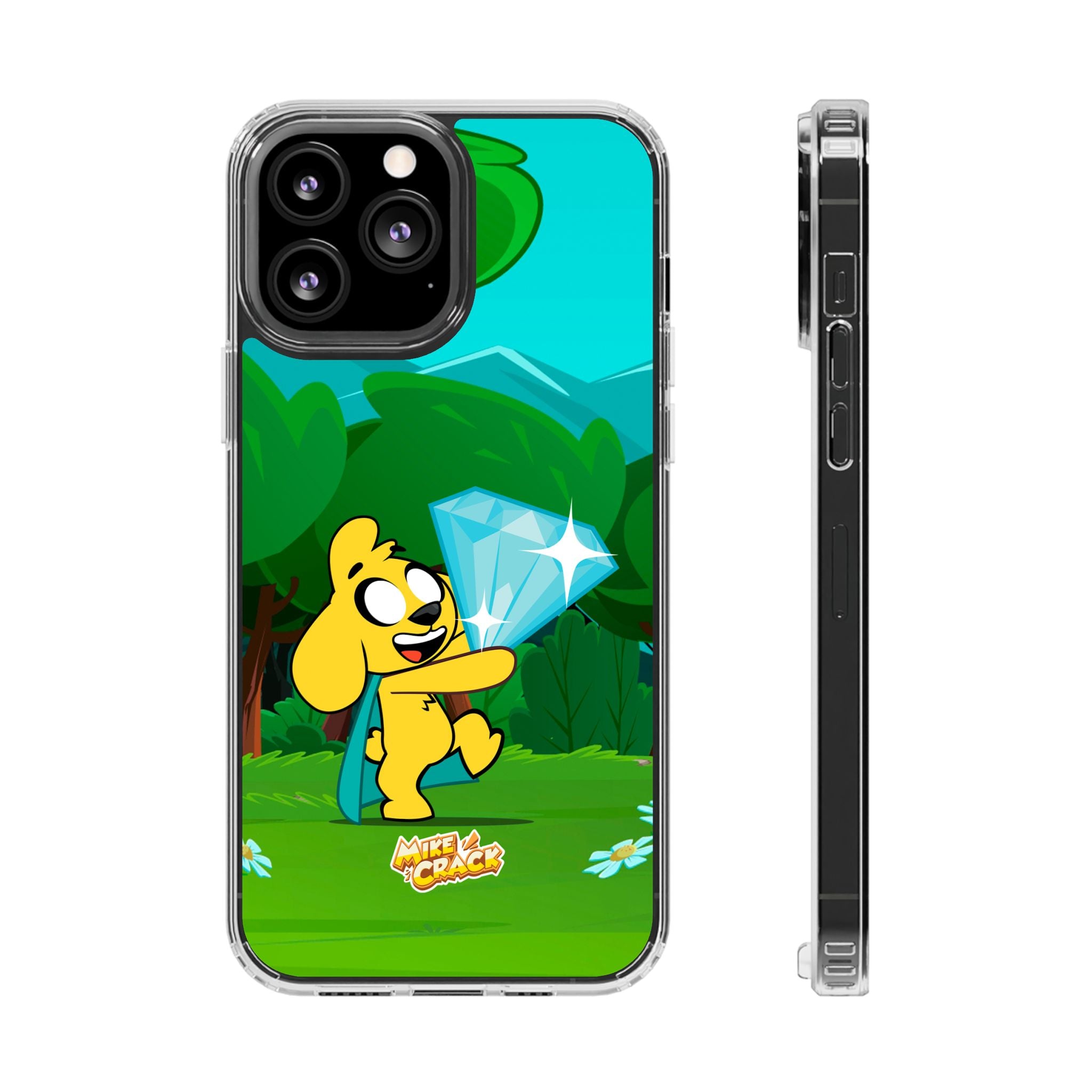 Mikecrack Clear iPhone Phone Case