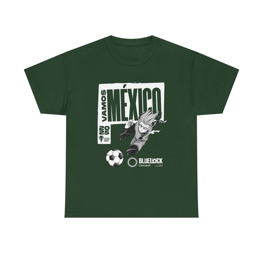 Concacaf x BLUE LOCK   - "GO MEXICO: Chigiri in Gold Cup 2025" T-shirt – Where Soccer Meets Anime!