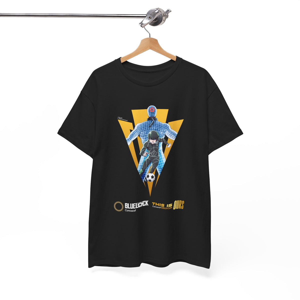 Concacaf x BLUE LOCK - GO MEXICO: Isagi training in Kick-Off Tee – Where Soccer Meets – official Blue Lock x Concacaf licensed merch (view 4)