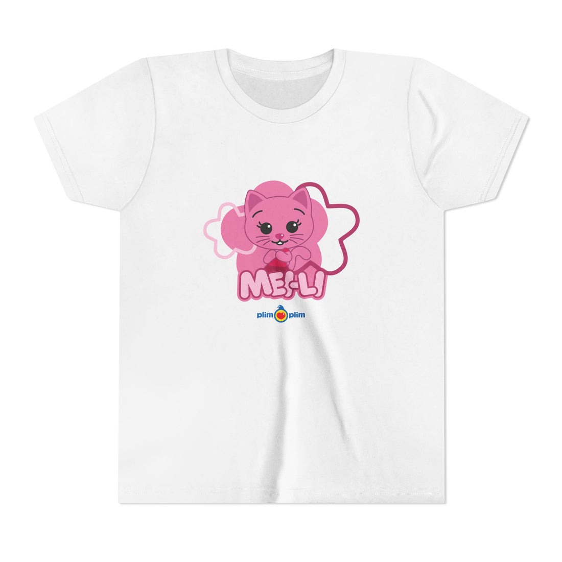 Plim Plim Camiseta Juvenil de Manga Corta Mei-Li