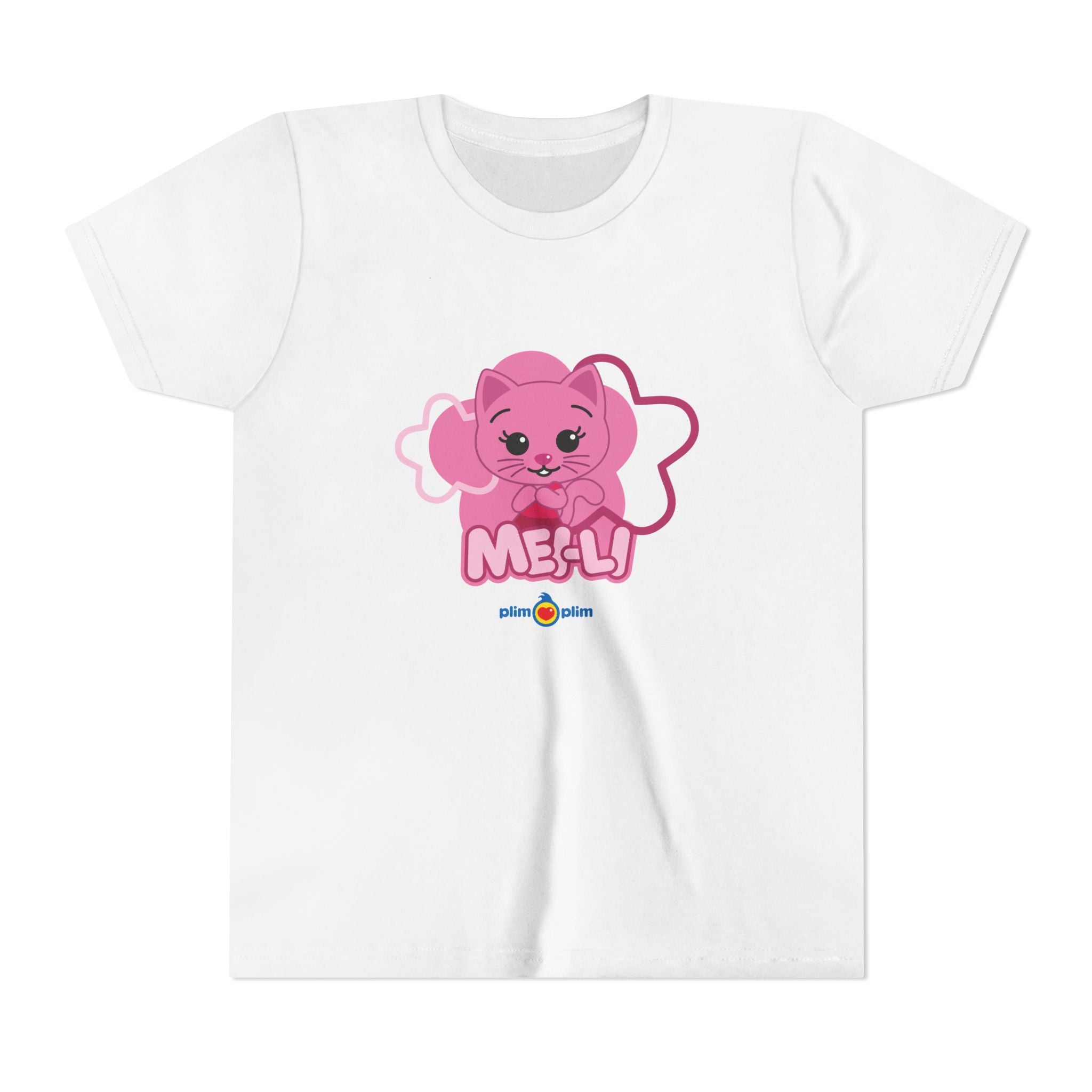 Plim Plim Camiseta Juvenil de Manga Corta Mei-Li