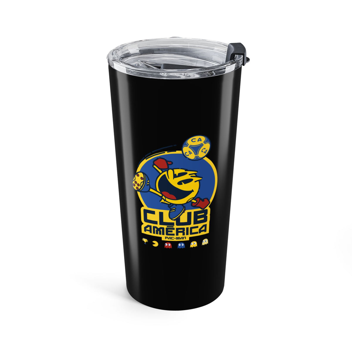 Club América x PAC-MAN Tumbler 20oz – official Club América x PAC-MAN licensed merch