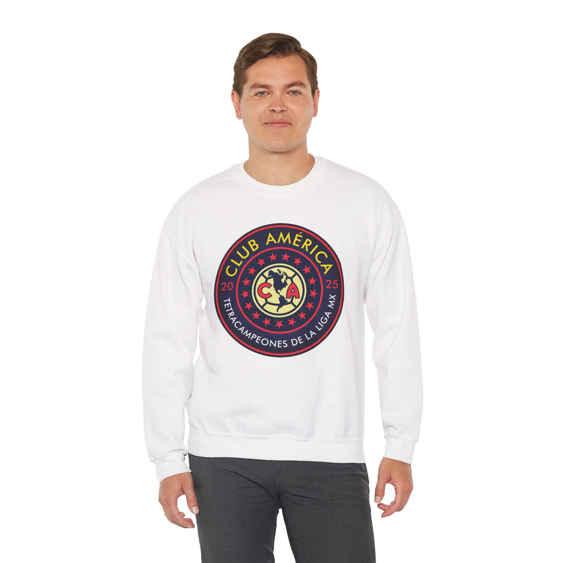 Club América — 17 four-time champion Unisex Heavy Blend™ Crewneck Sweatshirt