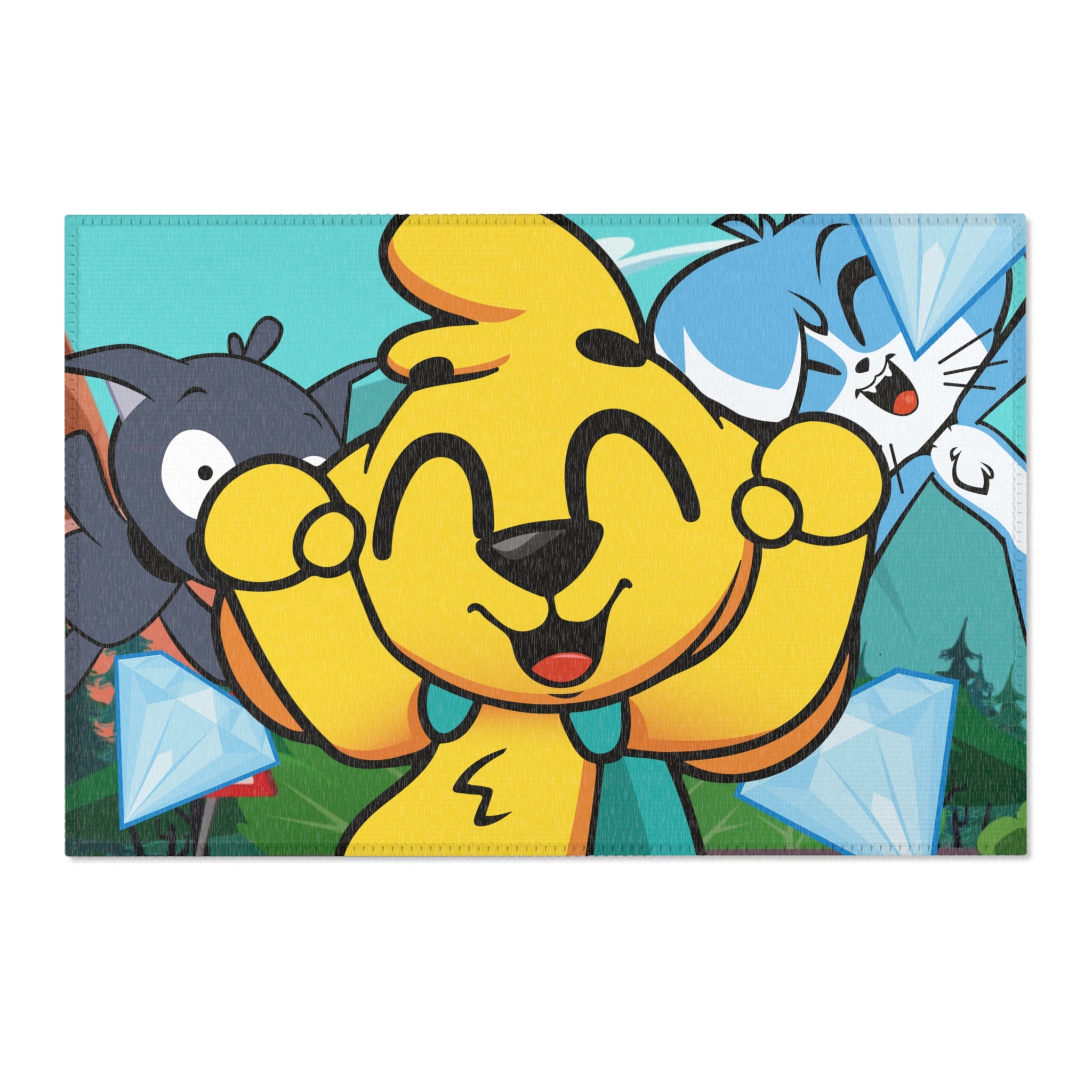 Alfombra decorativa Mikecrack 