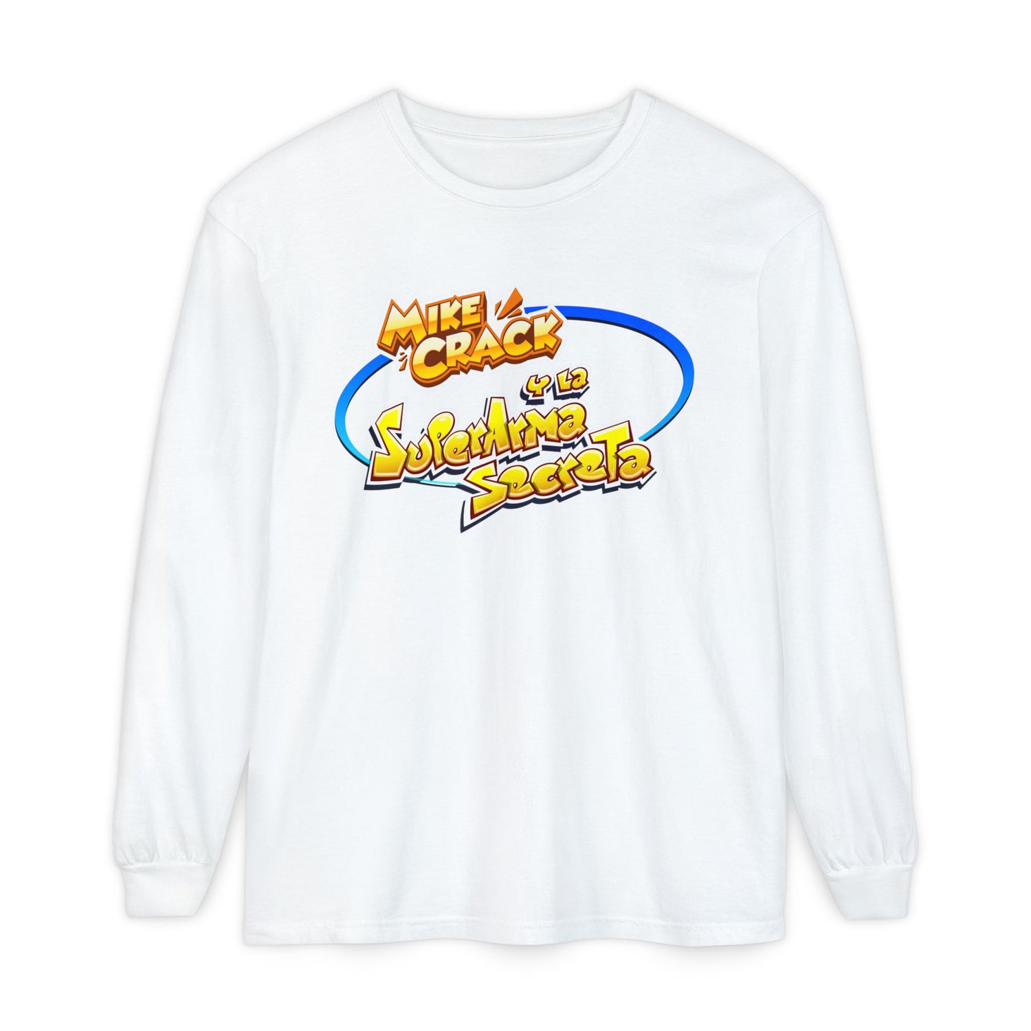 Camiseta de manga larga unisex Mikecrack 