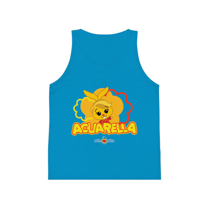 Plim Plim Camiseta de Tirantes de Niños Acuarella