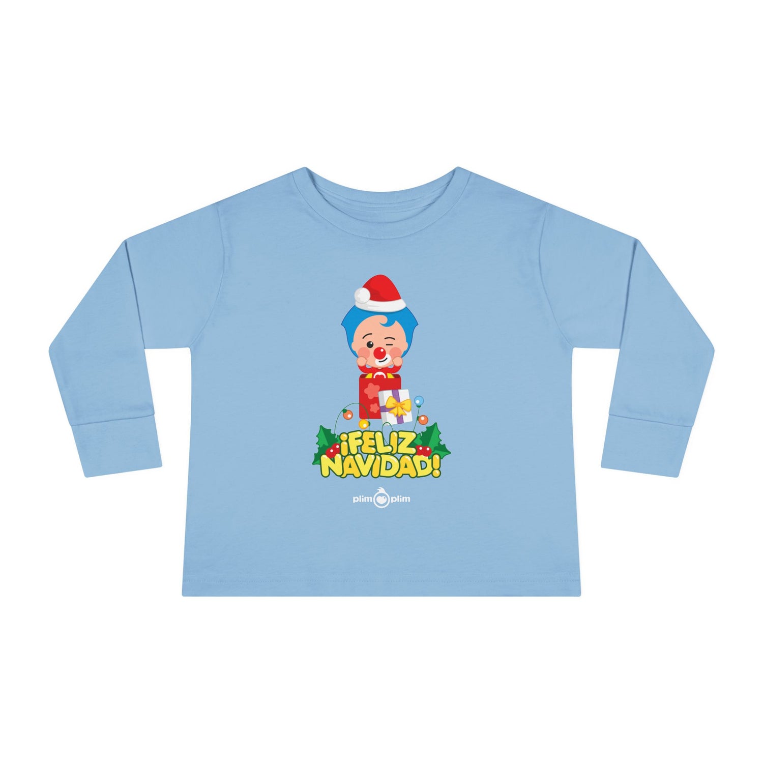 Toddler Christmas Family Long Sleeve Tee - Plim Plim Collection