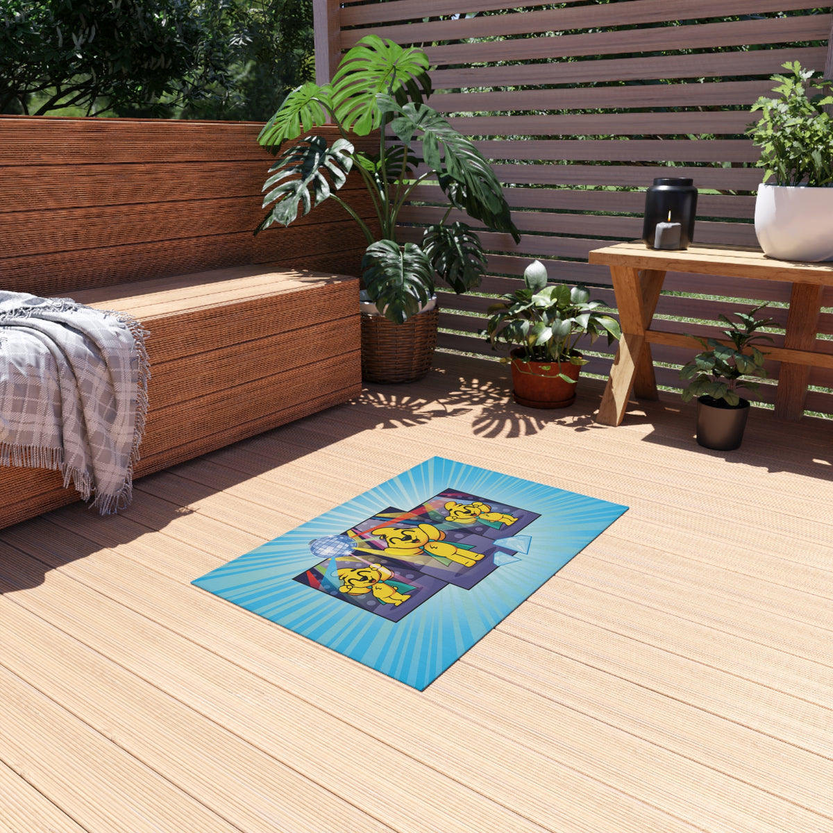 Mikecrack Outdoor Rug