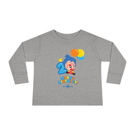 Plim Plim Camiseta Manga Larga de Niños Cumple 2