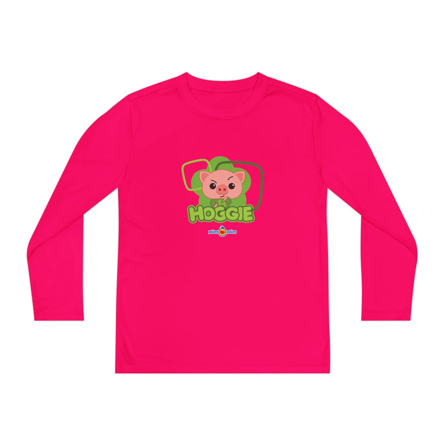 Plim Plim Camiseta Juvenil Manga Larga Hoggie