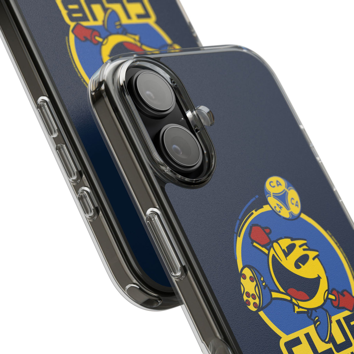 Club América x PAC-MAN – Funda transparente para celular