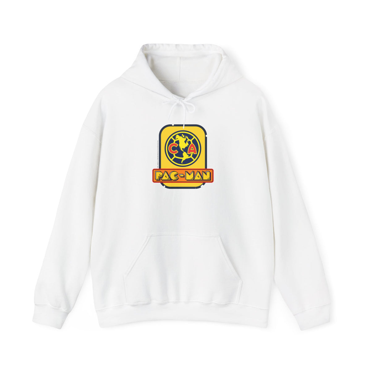Club América x PAC-MAN - Hooded Sweatshirt – official Club América x PAC-MAN licensed merch (view 3)
