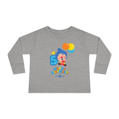 Plim Plim Camiseta Manga Larga de Niños Cumple 5