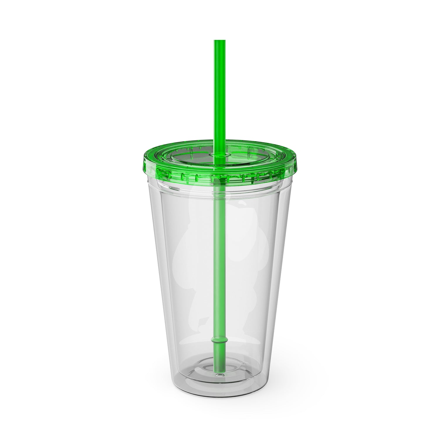 Mikecrack Acrylic Tumbler with Straw