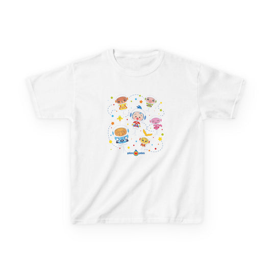 Plim Plim Camiseta para Niños de Algodón Grueso Astronautas