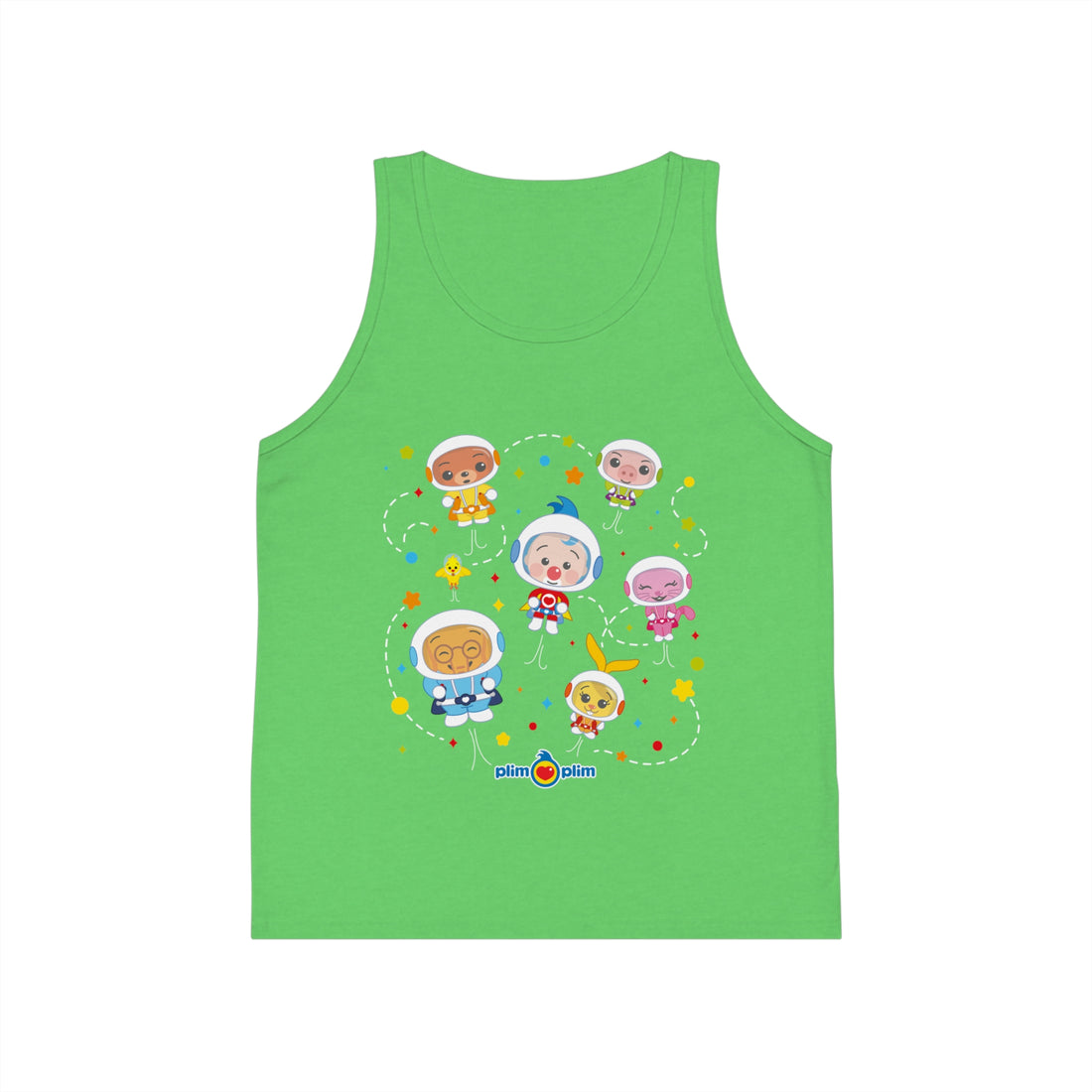 Plim Plim Camiseta de Tirantes de Niños Astronautas