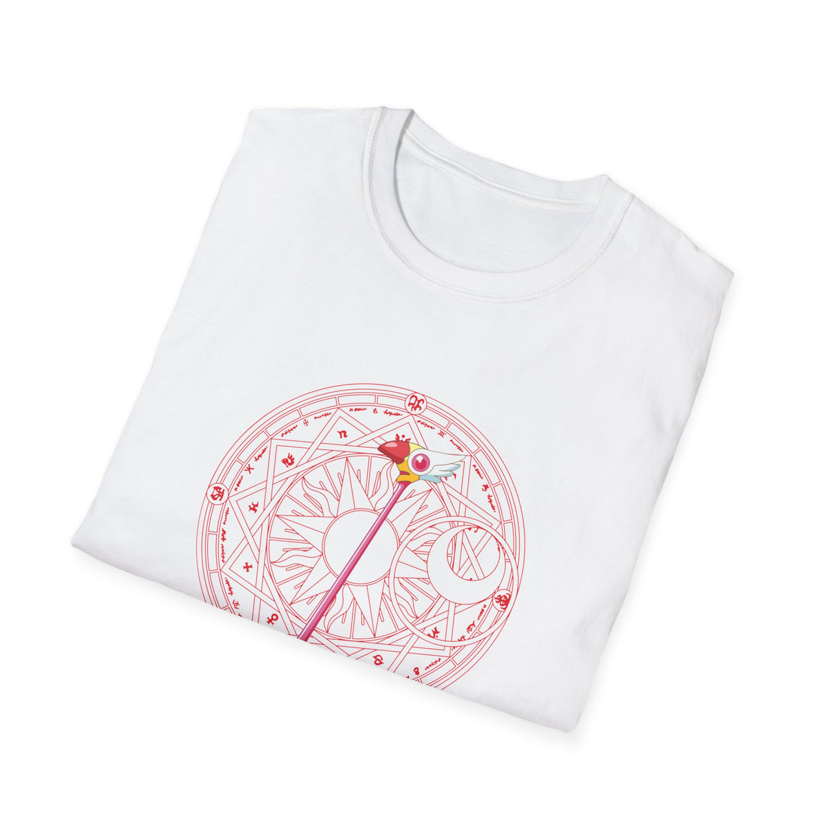 Cardcaptor Sakura 25th Anniversary - "Staff of the Clow" T-shirt – official Cardcaptor Sakura licensed merch (view 2)