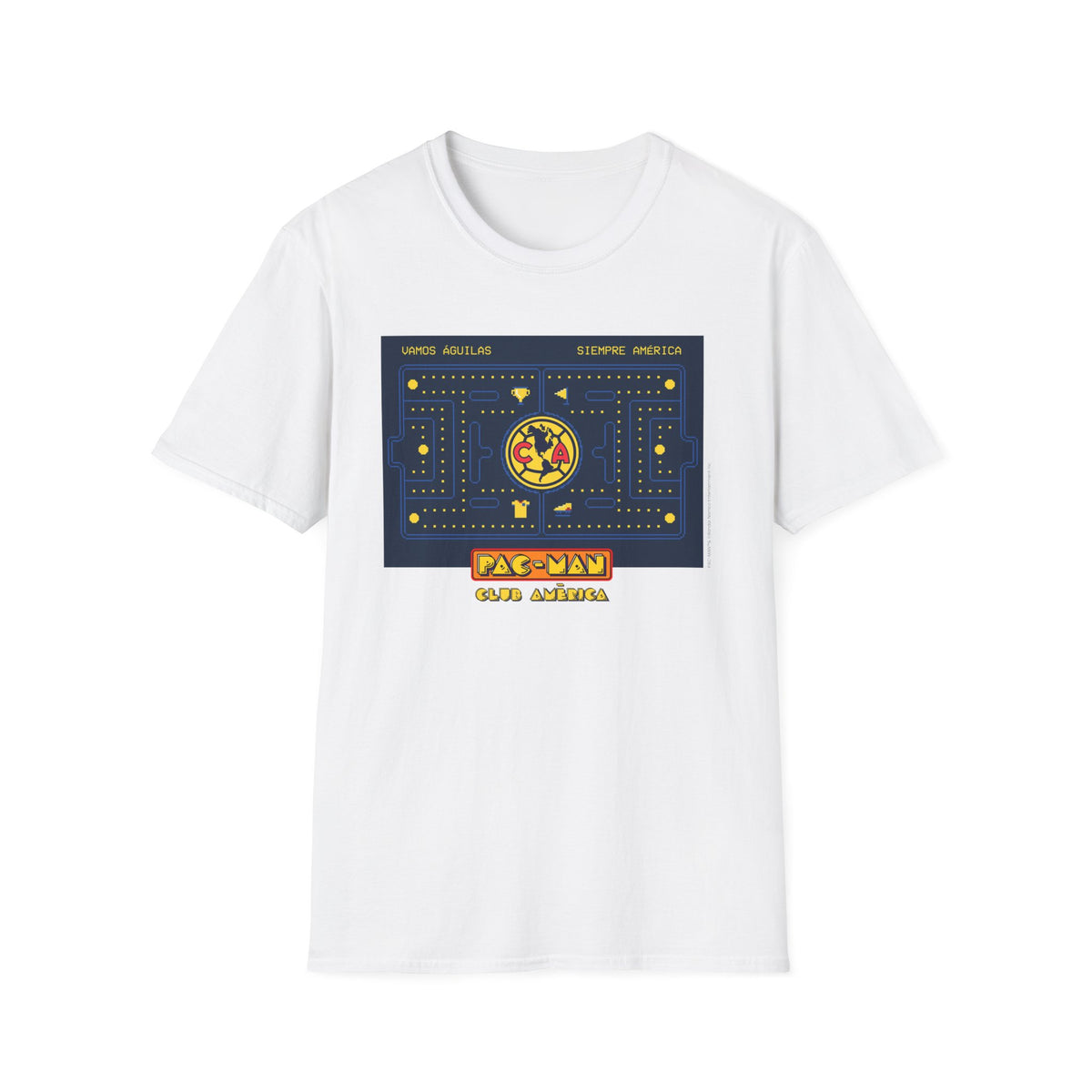 Club América x PAC-MAN T-Shirt – official Club América x PAC-MAN licensed merch (view 2)