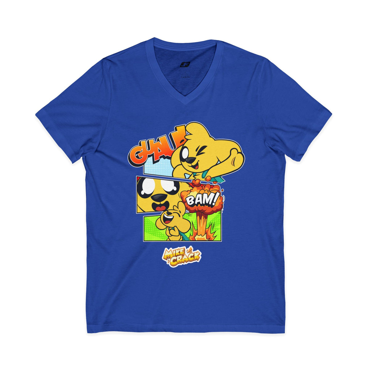 Mikecrack - Playera unisex cuello V