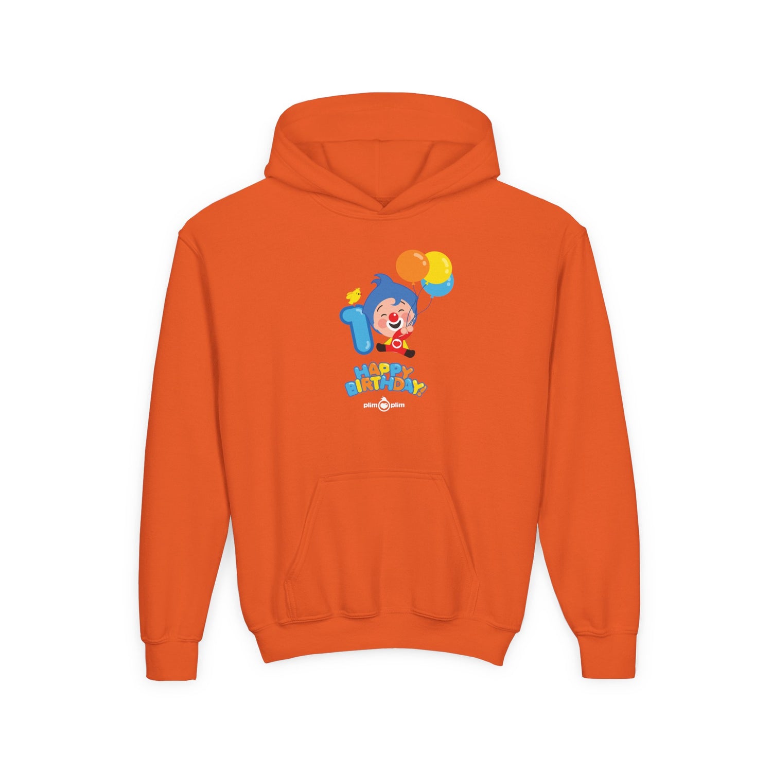 Plim Plim Sudadera de Niños con Capucha Cumple 1