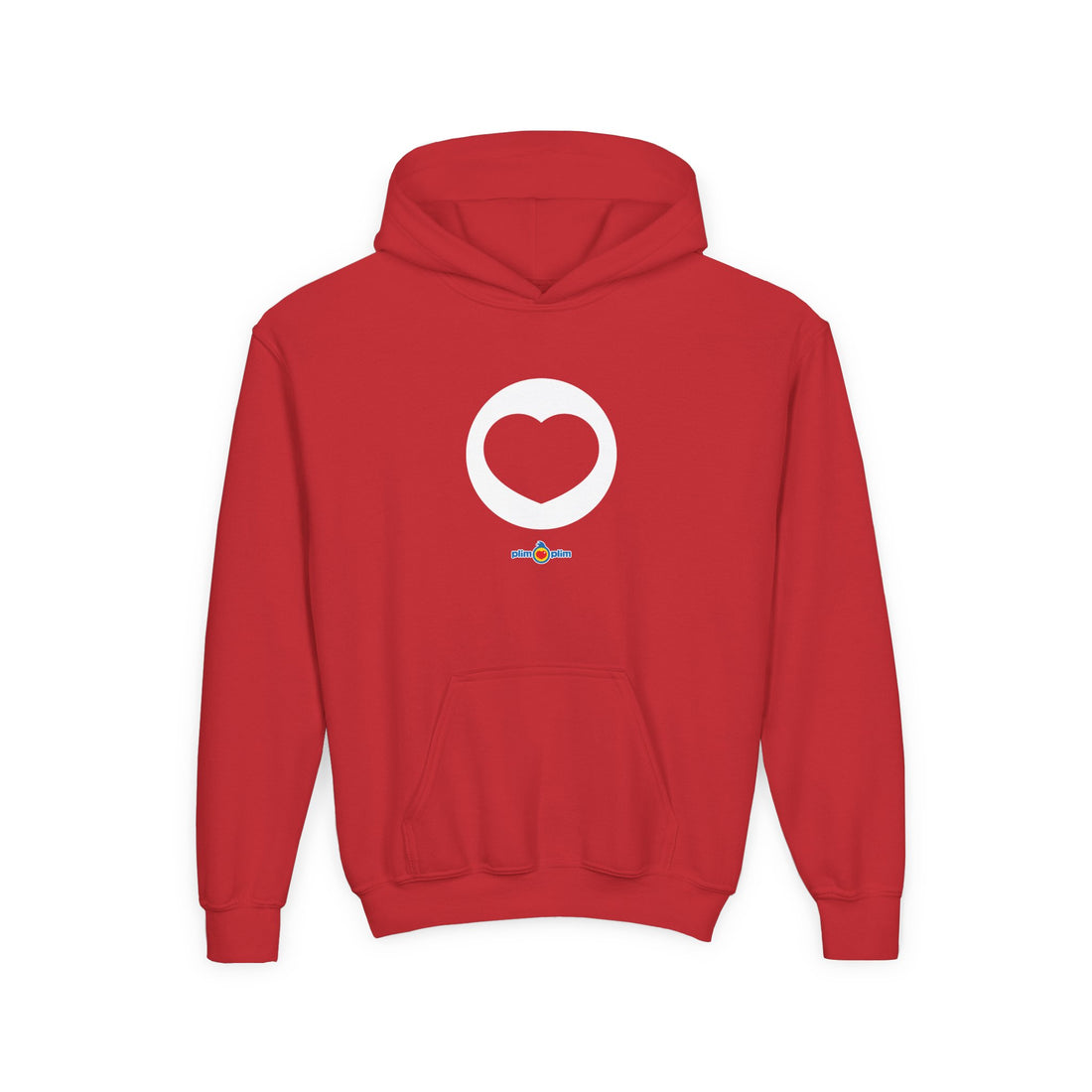 Plim Plim Sudadera de Niños con Capucha Corazón