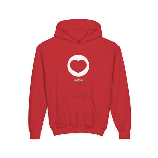 Plim Plim Sudadera de Niños con Capucha Corazón