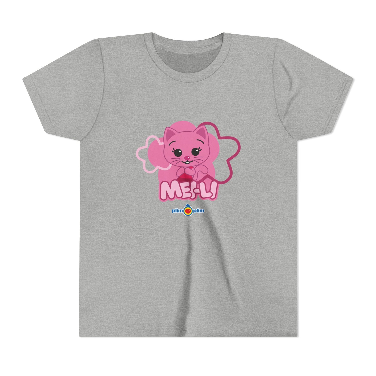 Plim Plim Camiseta Juvenil de Manga Corta Mei-Li