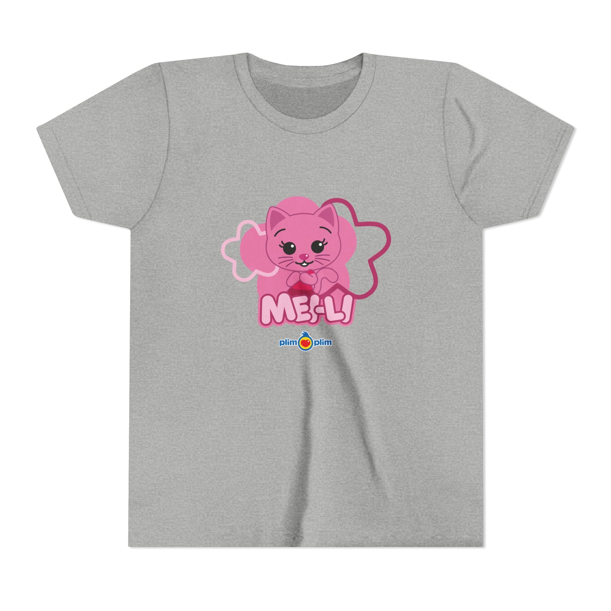 Plim Plim Camiseta Juvenil de Manga Corta Mei-Li