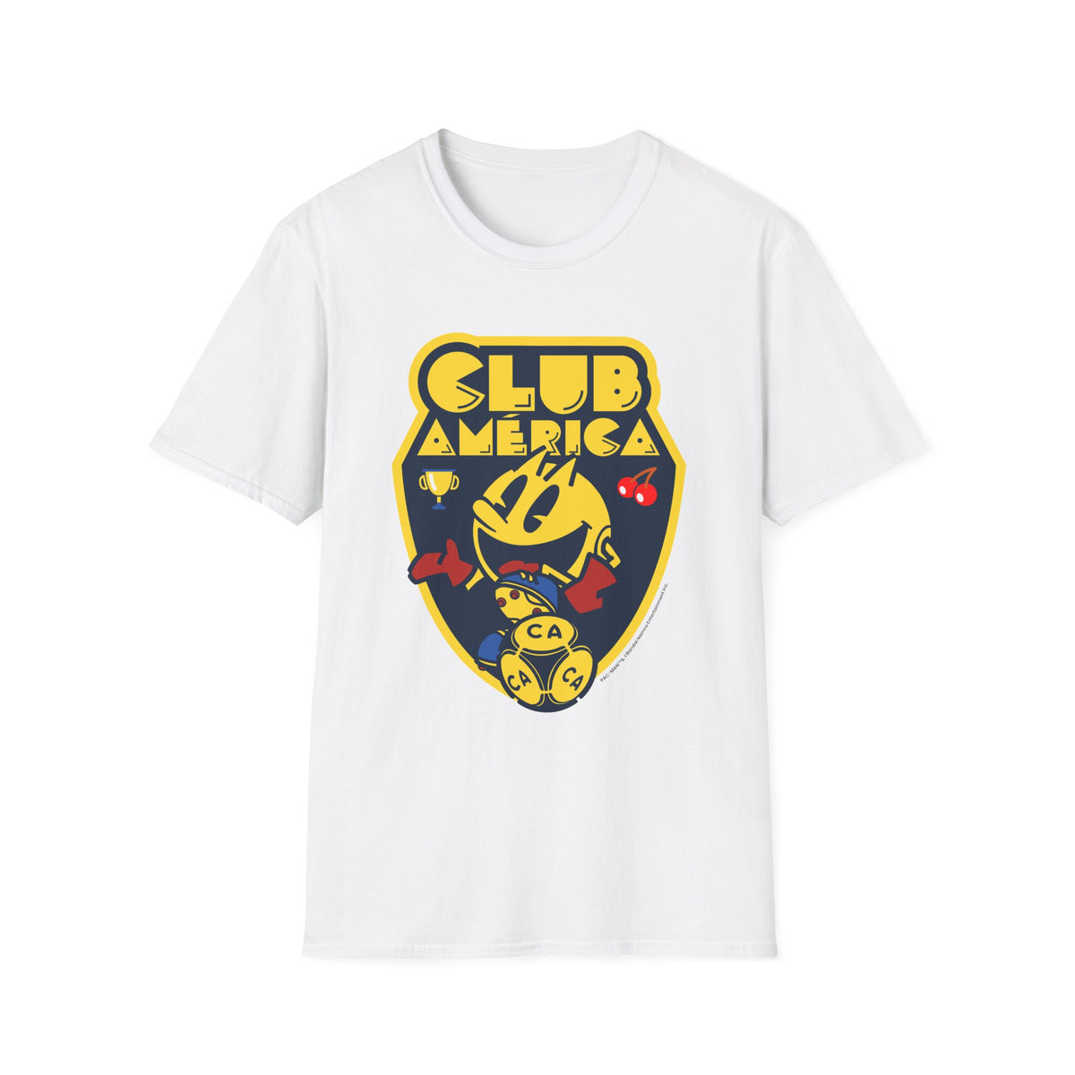 Club América x PAC-MAN T-Shirt – official Club América x PAC-MAN licensed merch (view 2)