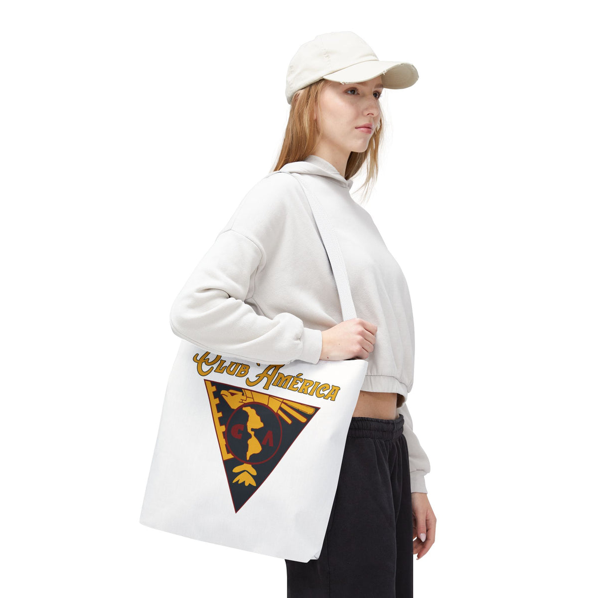Club América Tote Bag - Retro Mexican Soccer Fan Collection – official Club América licensed merch (view 2)