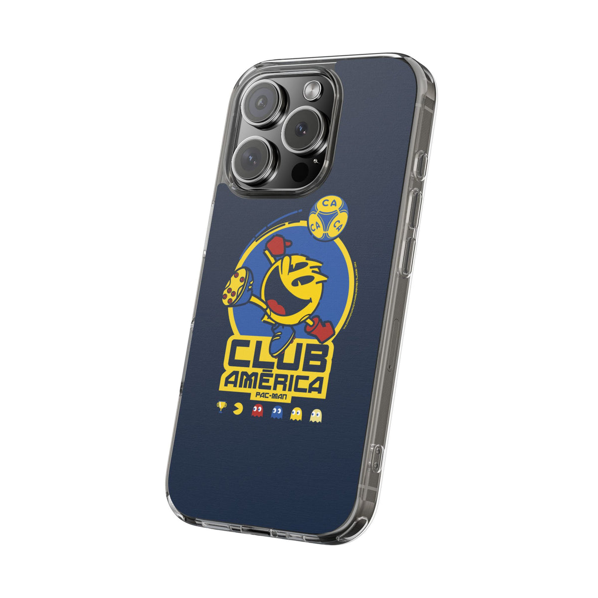Club América x PAC-MAN – Funda transparente para celular