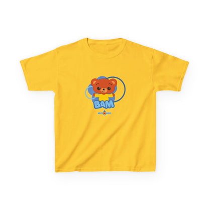 Plim Plim Camiseta para Niños de Algodón Grueso Bam