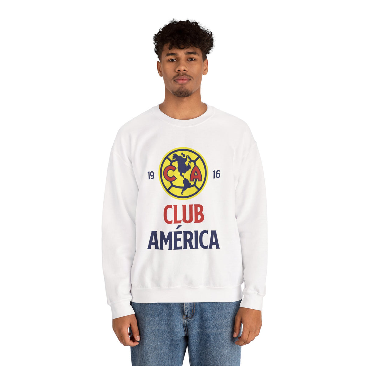 Club América Retro Unisex Sweatshirt – official Club América licensed merch