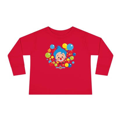 Plim Plim Camiseta Manga Larga de Niños Burbujas