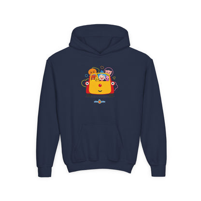Plim Plim Sudadera de Niños con Capucha Todos con Tuni