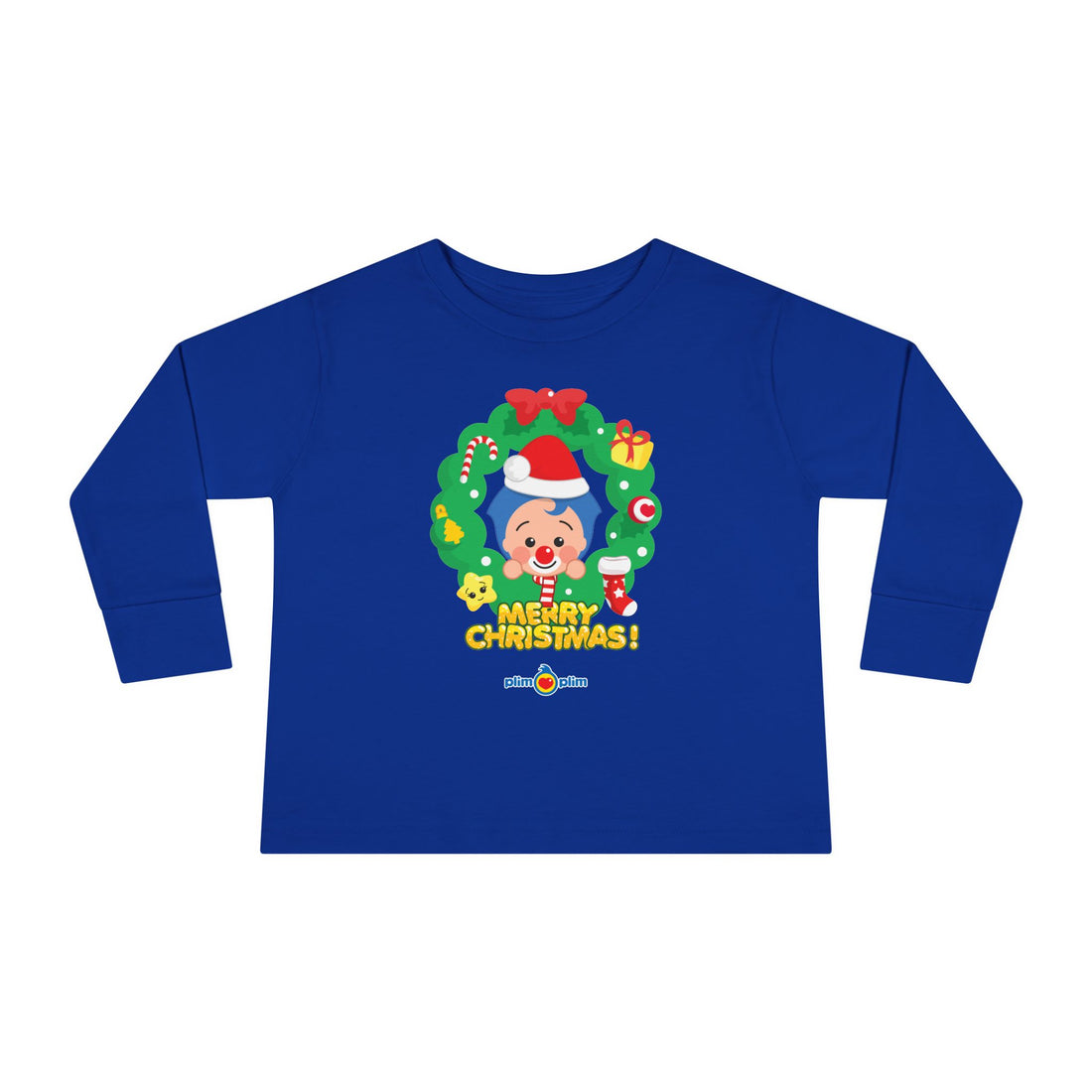 Toddler Christmas Family Long Sleeve Tee - Plim Plim Collection