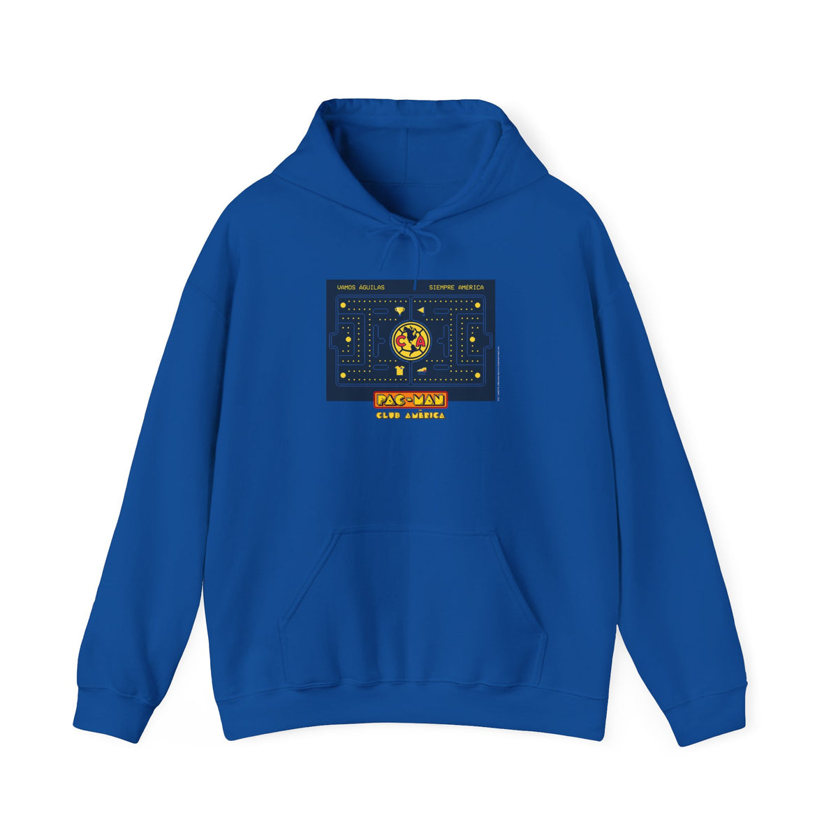 Club América x PAC-MAN - Hooded Sweatshirt – official Club América x PAC-MAN licensed merch (view 2)