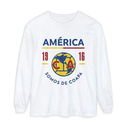 Club América Retro Long Sleeve T-Shirt - Unisex Soccer Fan Apparel