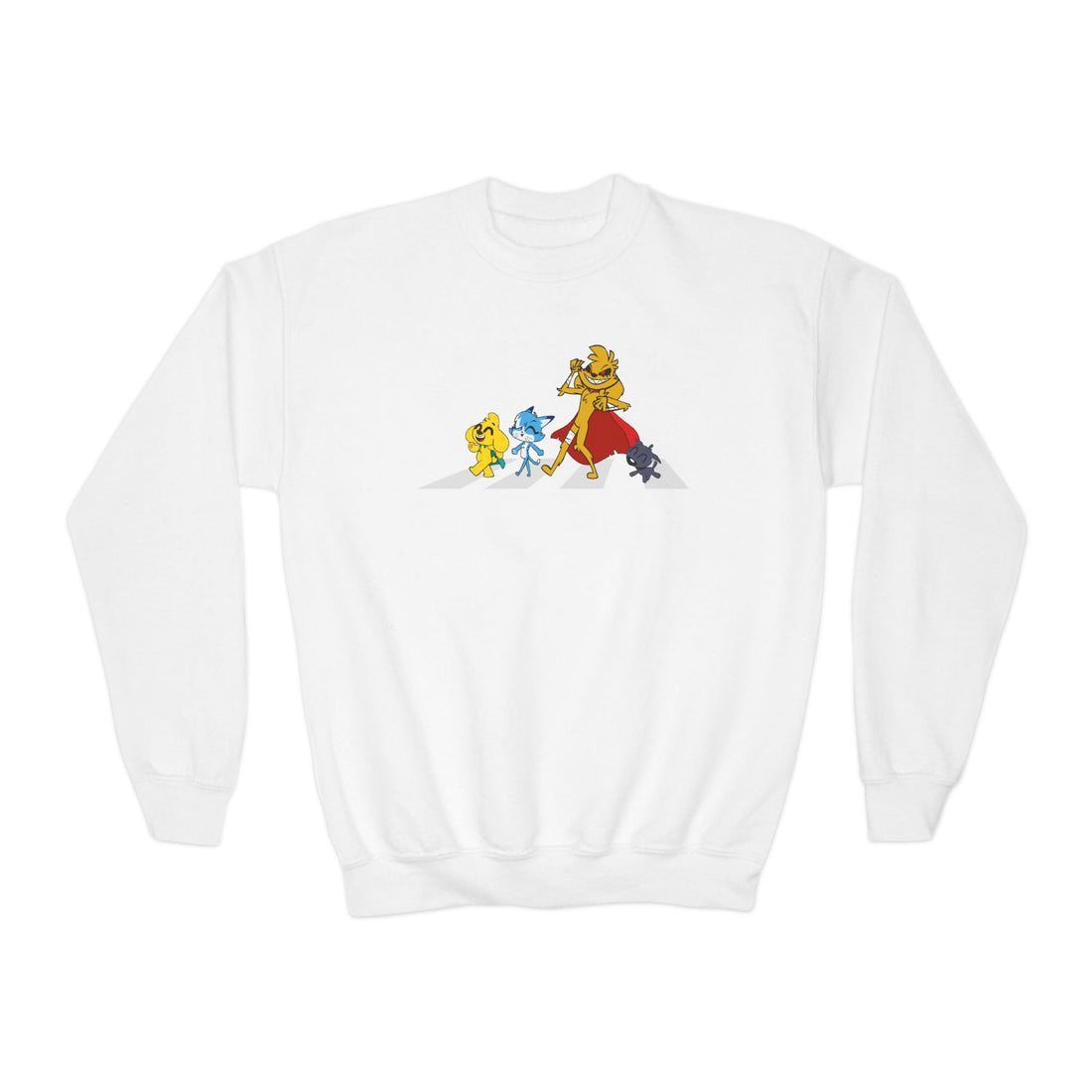 Mikecrack Youth Crew Neck Sweatshirt