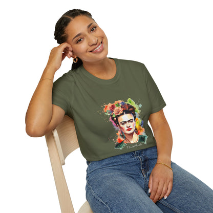 Frida Kahlo Colorful Unisex T-Shirt