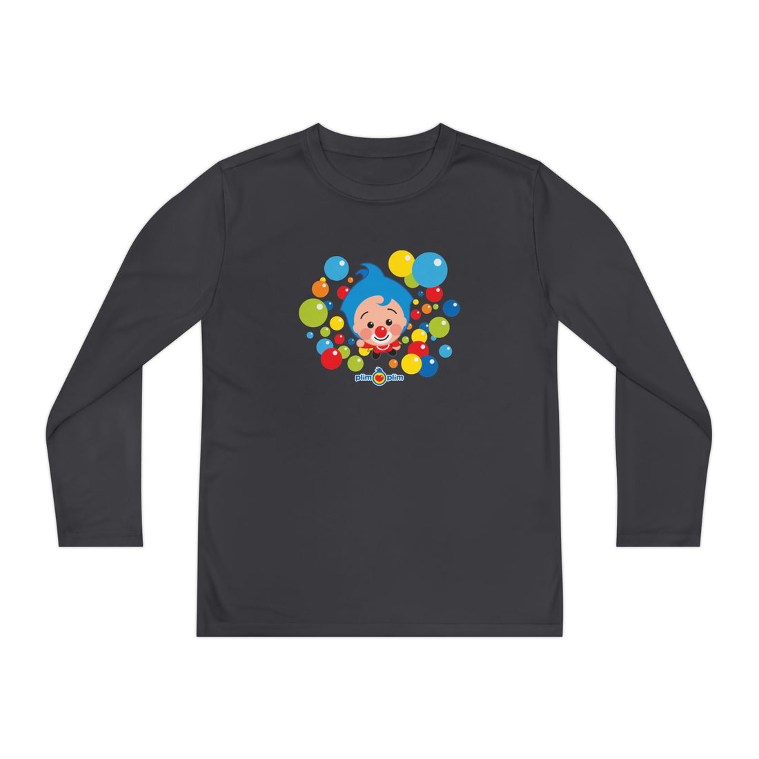 Plim Plim Camiseta Juvenil Manga Larga Burbujas