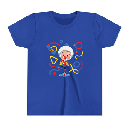 Plim Plim Camiseta Juvenil de Manga Corta Patineta