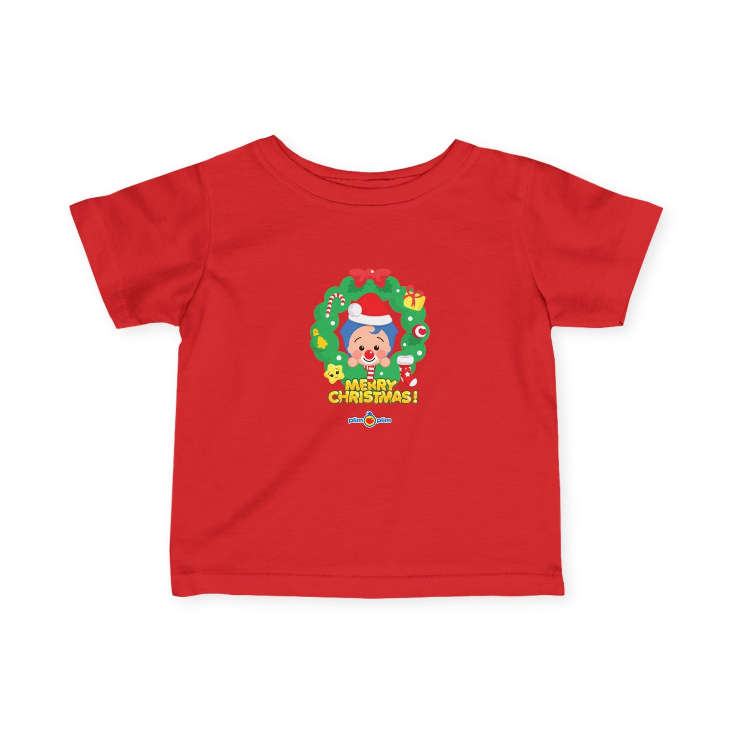 Toddler Christmas Family Fine Jersey Tee - Plim Plim Collection