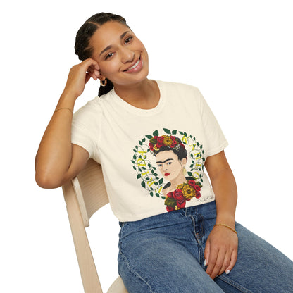 Frida Kahlo Colorful Unisex T-Shirt