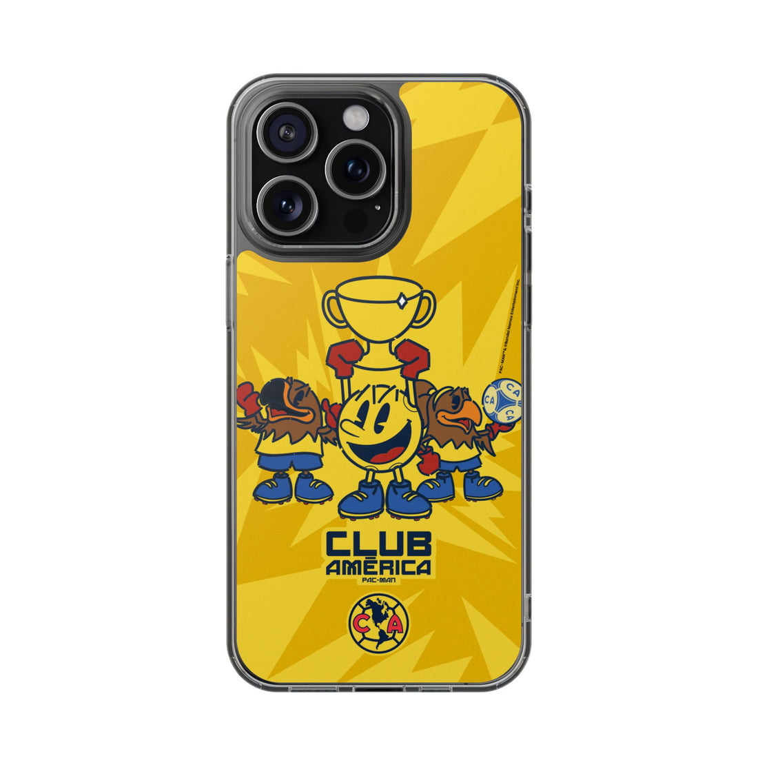 Club América x PAC-MAN – Clear Phone Case