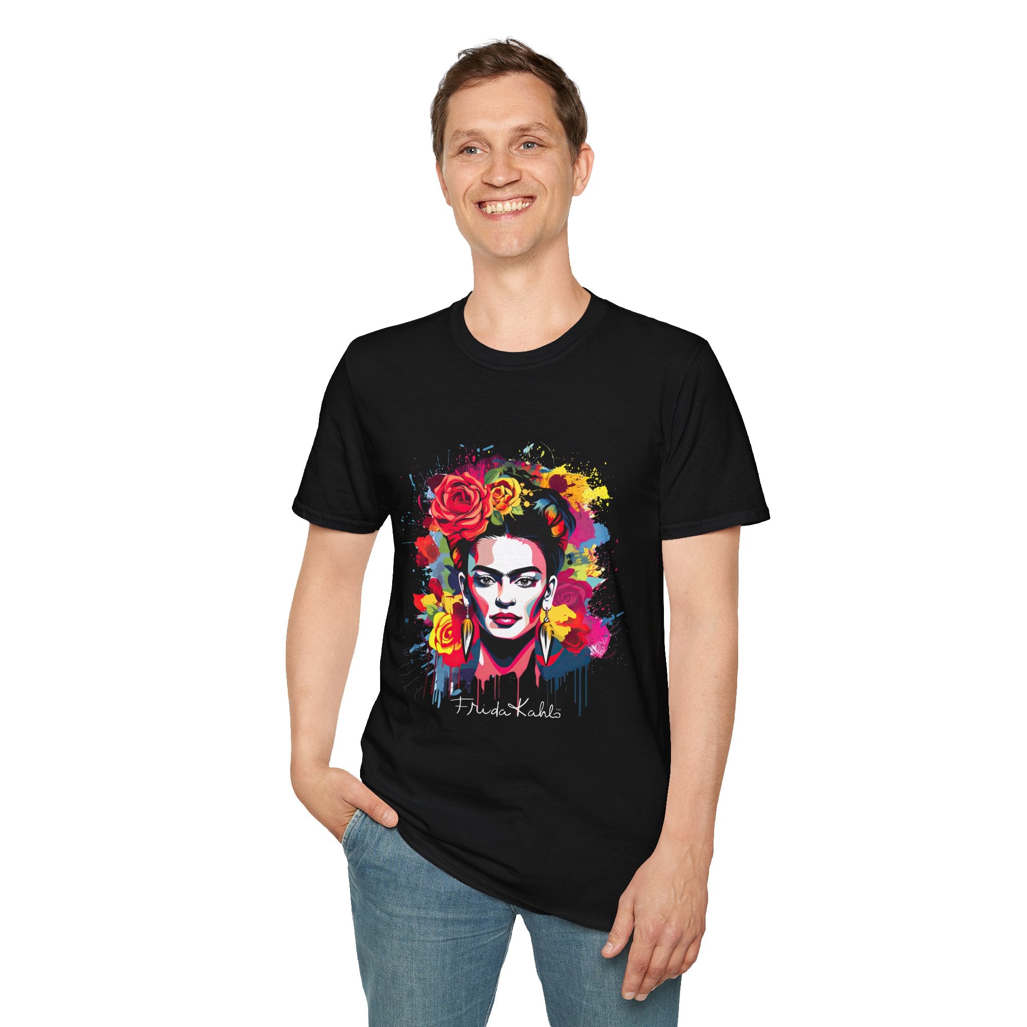 Frida Kahlo Colorful Unisex T-Shirt