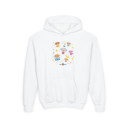 Plim Plim Sudadera de Niños con Capucha Astronautas