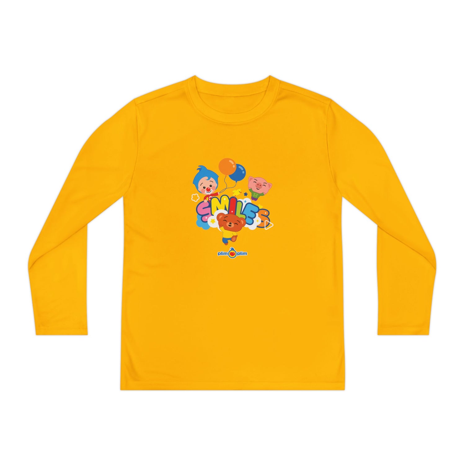 Plim Plim Camiseta Juvenil Manga Larga Smiles