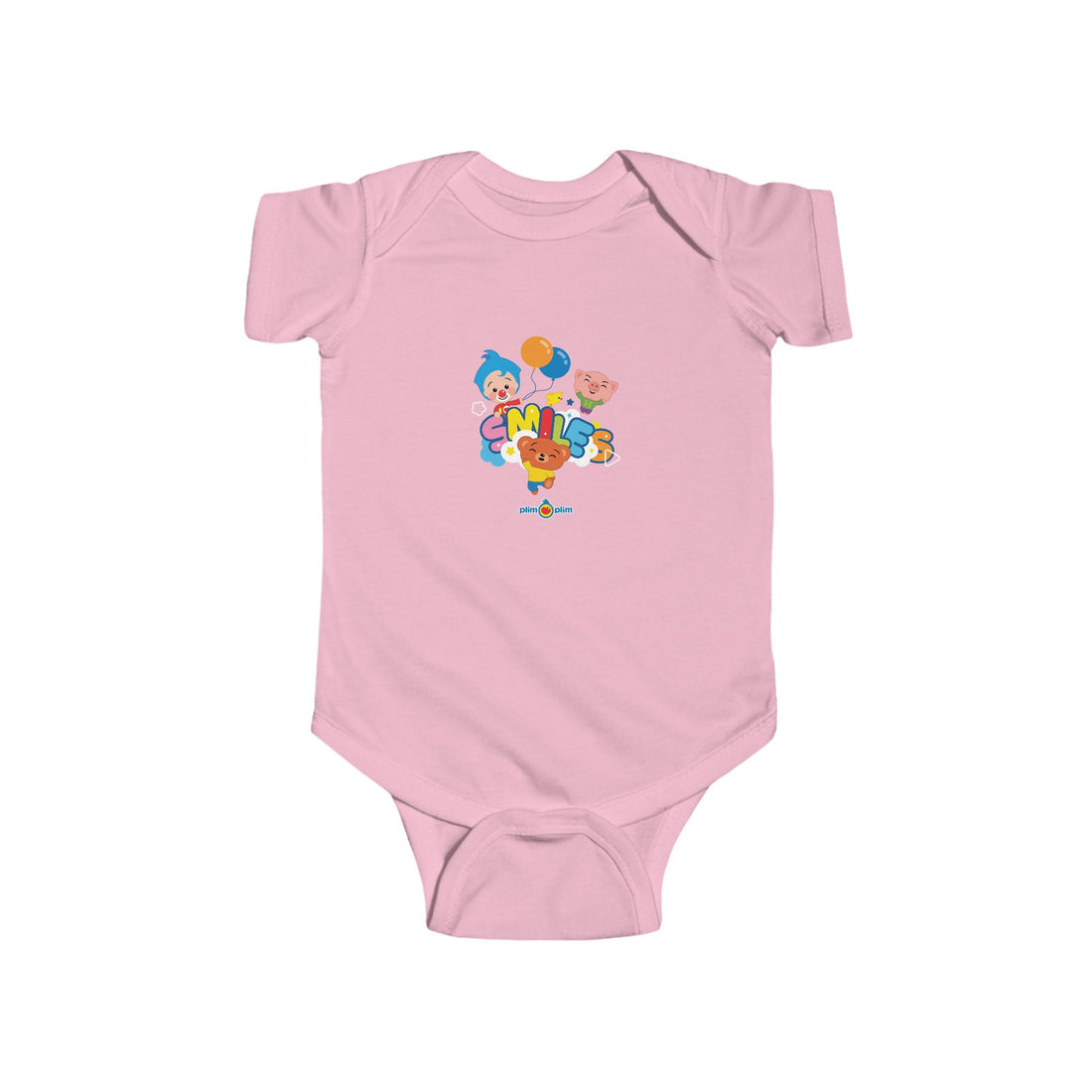 Plim Plim Baby Bodysuit Smiles