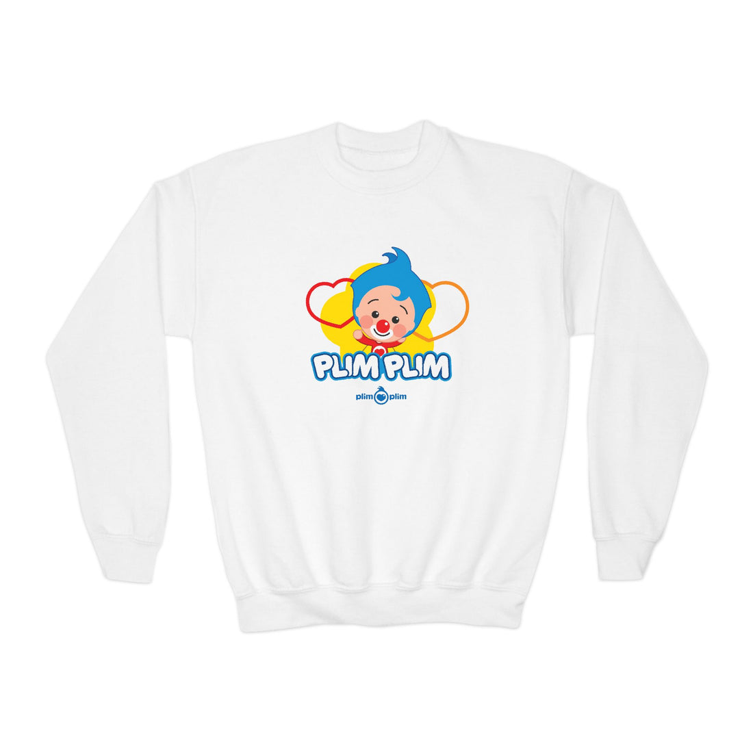 Plim Plim Sudadera Juvenil de Cuello Redondo Plim Plim